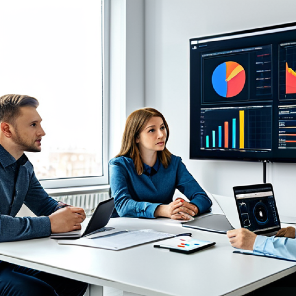 **

"A diverse marketing team brainstorming around a table in a modern Moscow office, analyzing data analytics dashboards on large screens, fully clothed, appropriate attire, safe for work, professional environment, natural light, perfect anatomy, correct proportions, family-friendly, high-resolution photography, realistic."

**
