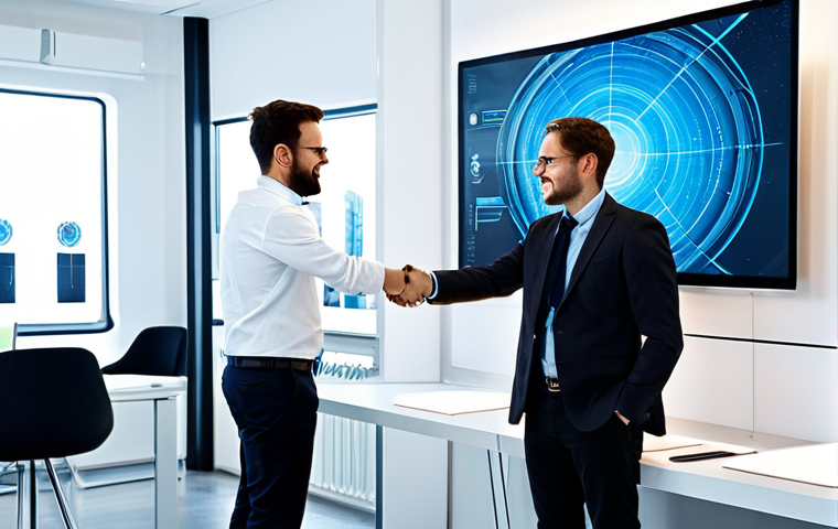 광고홍보사와 창의적 사고법 훈련 - Woman Presenting a Creative Advertising Campaign**
"A confident businesswoman, fully clothed in a m... 광고홍보사와 창의적 사고법 훈련 - Woman Presenting a Creative Advertising Campaign**
"A confident businesswoman, fully clothed in a m...