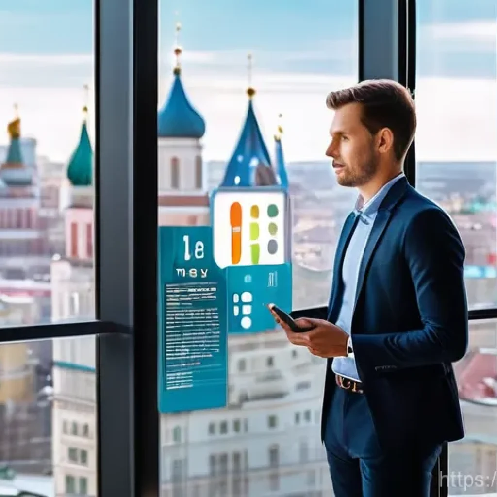 광고홍보사와 실험적 광고 기법 - **Prompt 1: The AI-Powered Personalized Experience**
"A young professional, 30s, with short, nea...