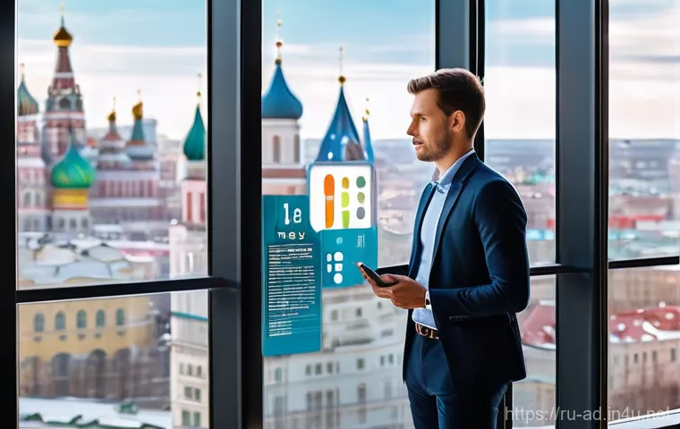 광고홍보사와 실험적 광고 기법 - **Prompt 1: The AI-Powered Personalized Experience**
"A young professional, 30s, with short, nea...