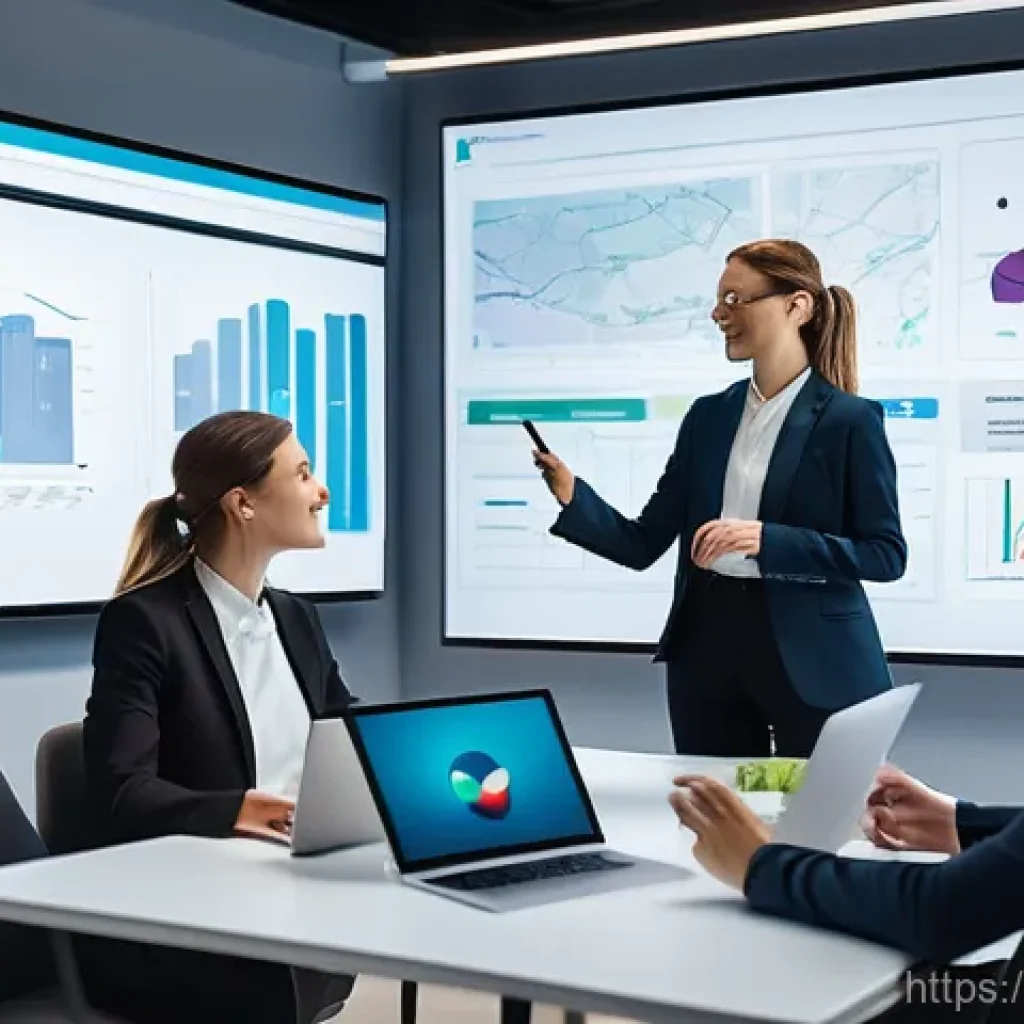 광고홍보사와 고객 분석 툴 활용 - **Marketing Agency Brainstorm Session: AI-Driven Strategy**
A diverse team of young, professiona...