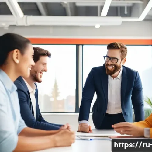 Home 26 광고홍보사와 유튜브 광고 크리에이티브 - **Prompt 1: Collaborative Creative Partnership**
A diverse team of professionals, including men ...