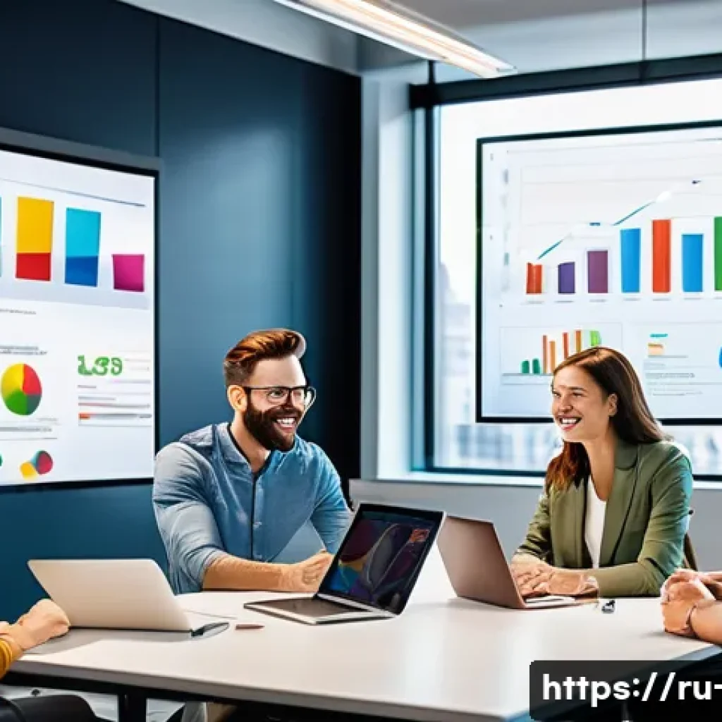 광고홍보사와 광고 크리에이티브 인사이트 - A diverse group of marketing professionals brainstorming creative advertising ideas in a modern offi...